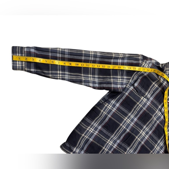 Tommy Hilfiger Checkered Outerwear Size Large - Picture 8 of 16